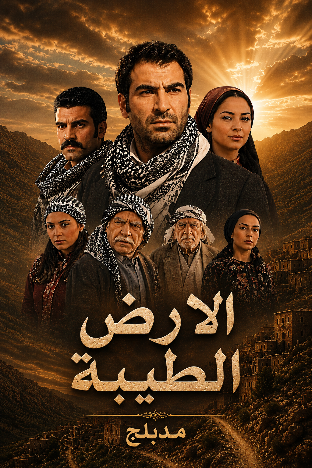 مسلسل الارض الطيبة مدبلج موقع قصة عشق